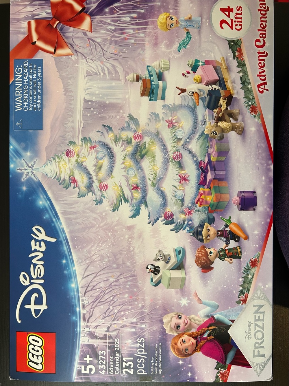 Lego Disney Frozen Advent Calendar - White, Purple & Multicolor
